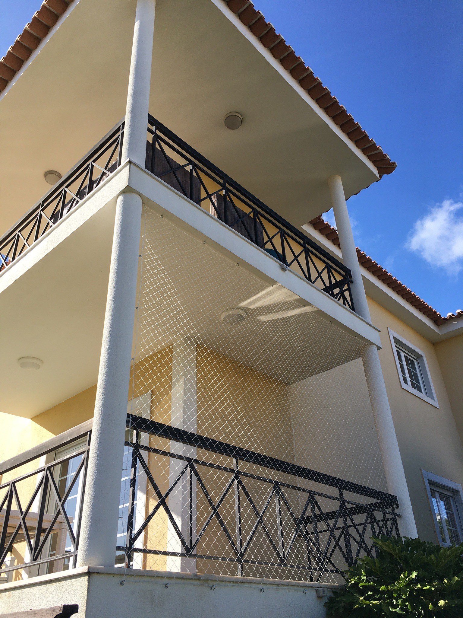 Redes de proteção em sacadas
